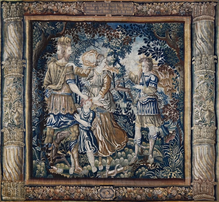 Haute Epoque Tapestry 15 16 17 E Century