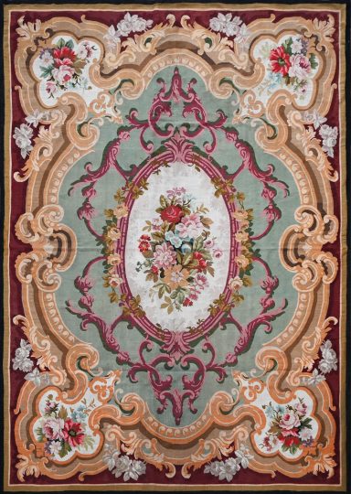 ​Tapis Manufacture Aubusson 19e siècle
