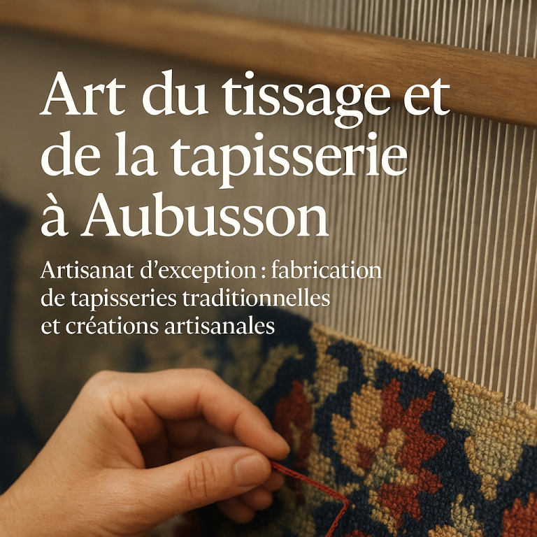 Tissage à Aubusson | Tapisserie | Artisan d’art