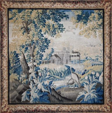 Tapisserie Verdure Manufacture Aubusson 18e 