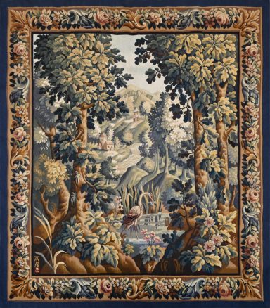 Tapisserie verdure Aubusson - N° 1659