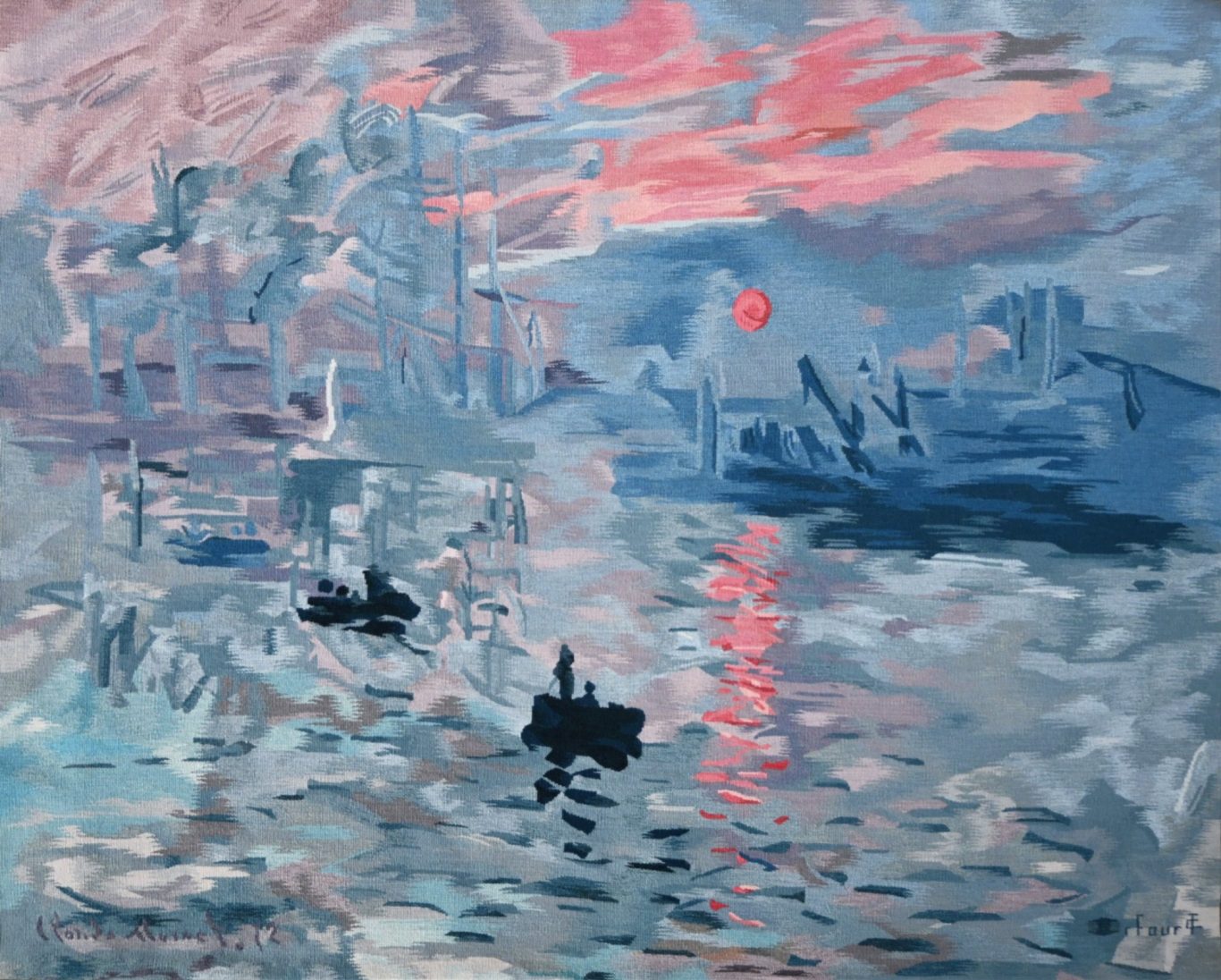 Claude Monet - Tapisserie Aubusson 