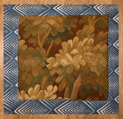 Coussin en Tapisserie d'Aubusson 20e.s - 40x40 - N° 1304