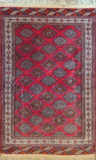 Tapis Teke Turkmene - 210x125 - N° 934
