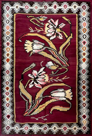 Tapis En Kilim Turquie - 2m00x1m40 - N° 699

