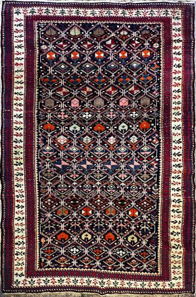 Tapis De Caucase XIXe.s - 1m80x1m16 - N° 980
