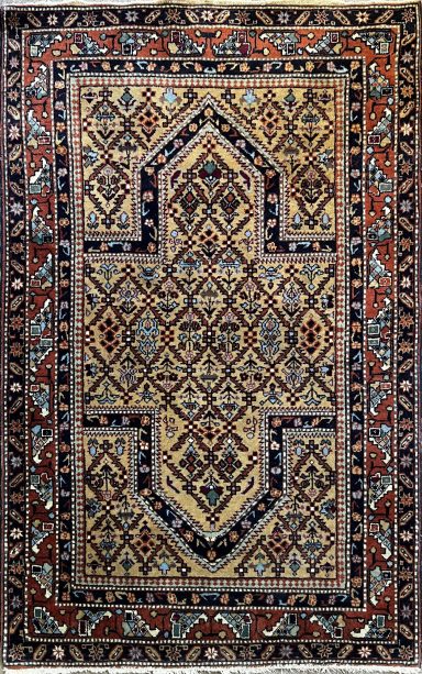 Tapis Caucasien Chirvan - Dim:150x100 - N° 730
