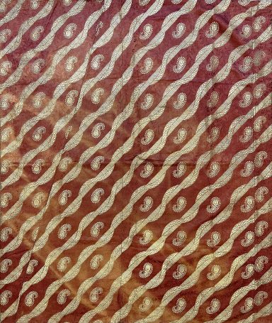 Tissu Français XIXe.s - 1m17x1m00 - N° 325
