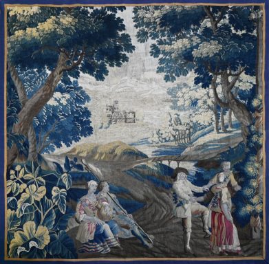 Tapisserie Scène pastorale - N° 1672 Tapisserie de la Manufacture Royale d'Aubusson