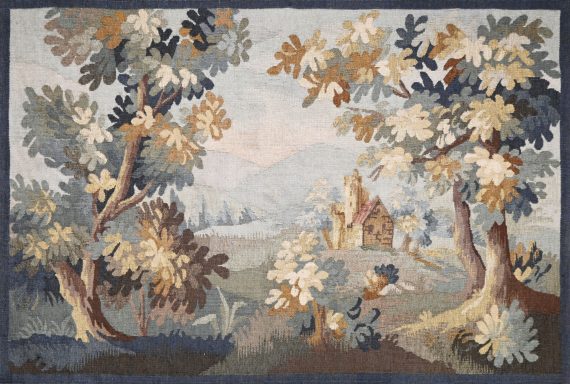Tapisserie Verdure Aubusson Circa 1940