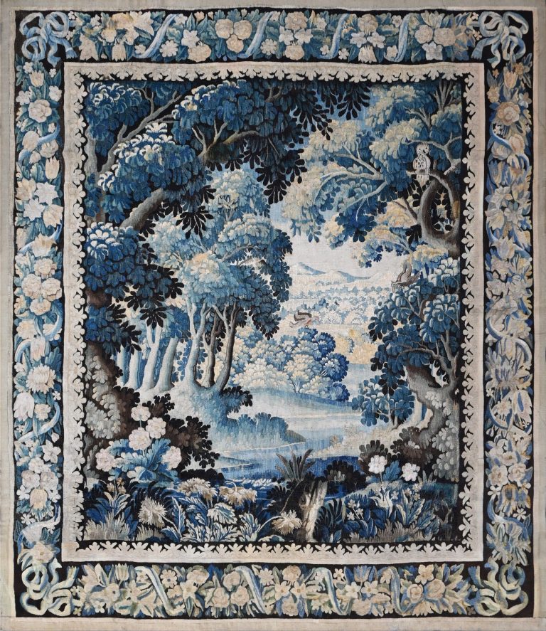 Französischer Aubusson Wandteppich