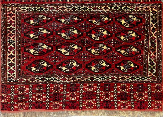 Très Beau Tapis Tekke Chuval 
