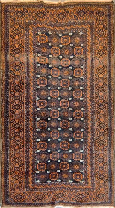 Tapis Belouch Persan Du XIX ème Siècle - 200x110 Cm - N° 738
