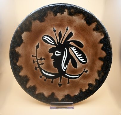 Assiettes en cermaique de Jean Lurçat