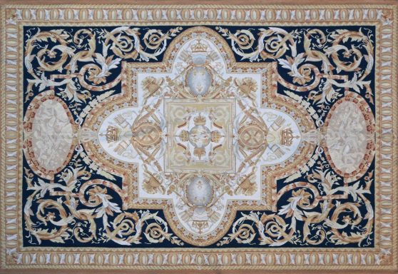 Tapis XIXe Siècle Style Napoleon III d'Aubusson