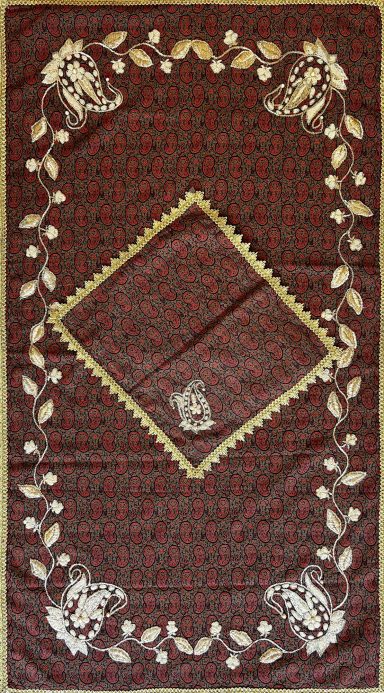 Tissu Termeh Iran - 1m50x0.85 - N° 804
