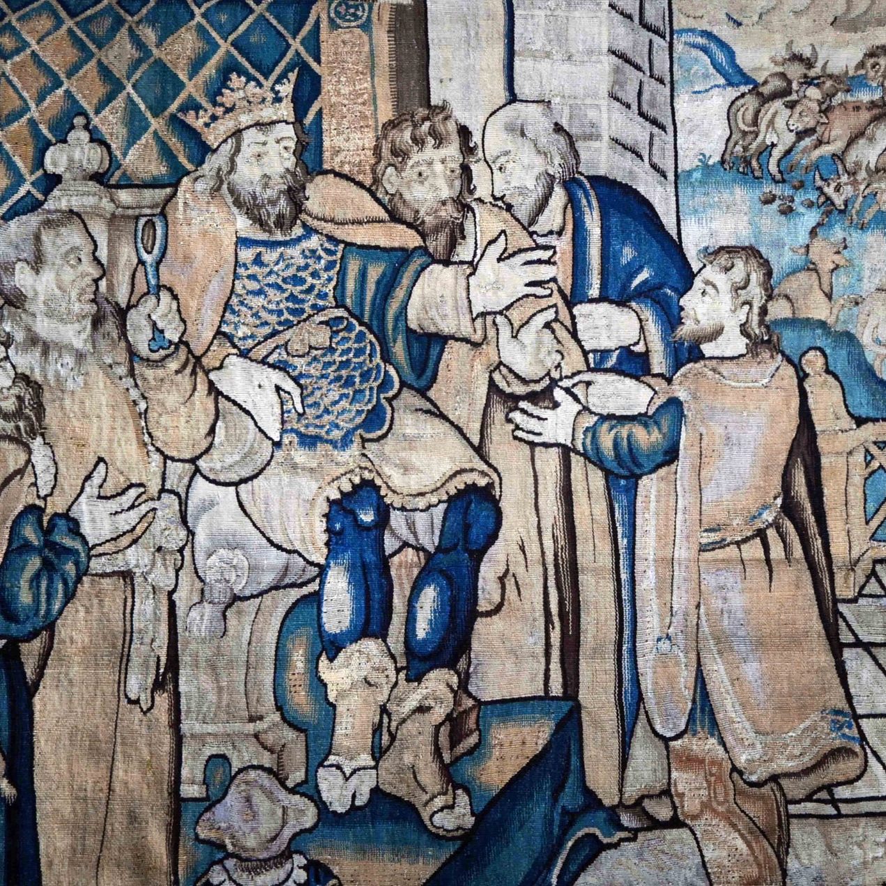 Tapisserie des Flandres 17e Tapisserie des Flandres 17e