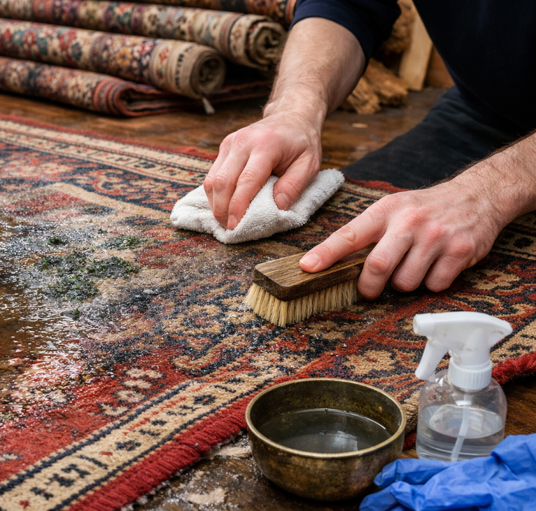 Nettoyage, Séchage, Restauration | Dégât des eaux&nbsp;Tapis | DEVIS GRATUITE sous 1h