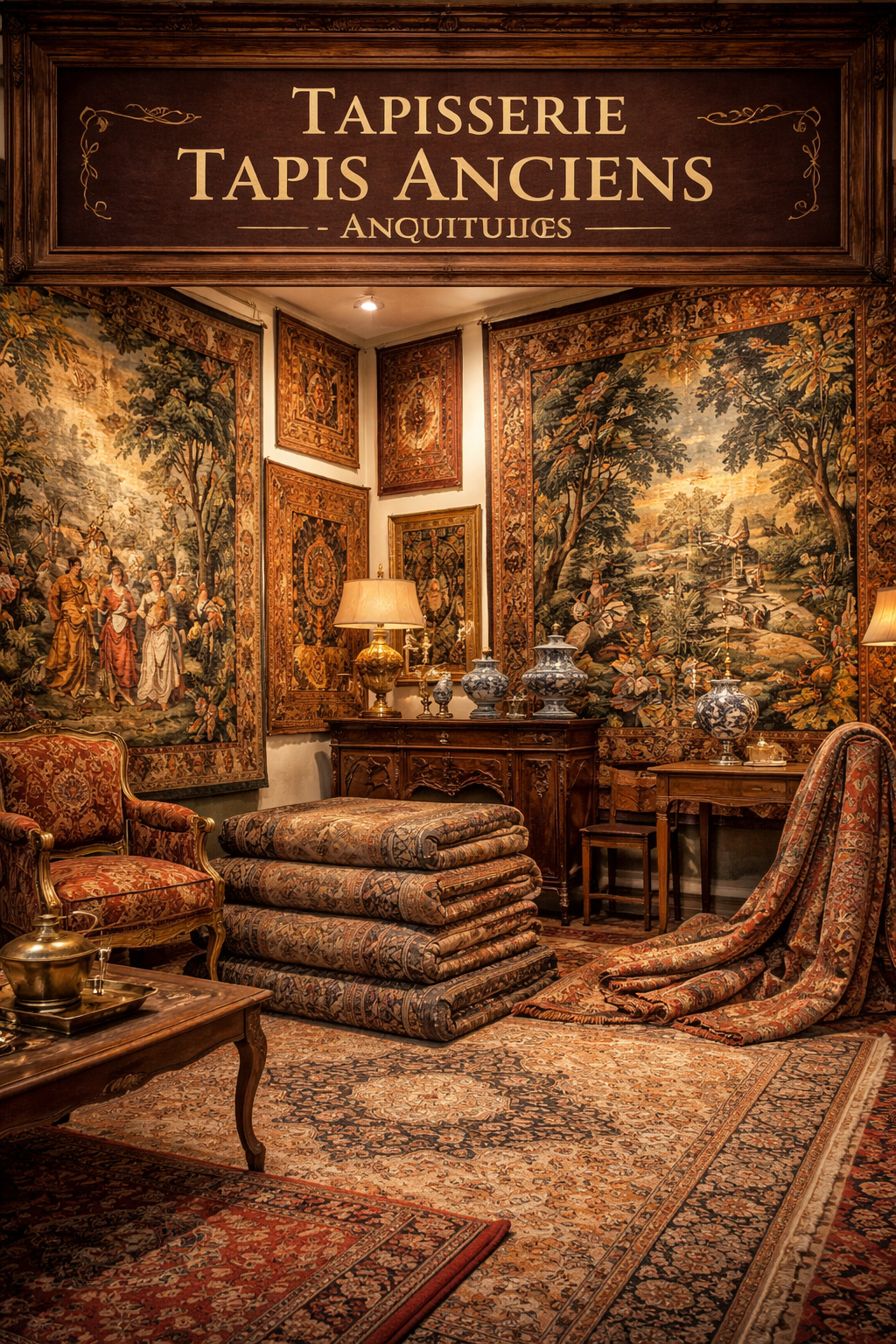 Tapisserie et Tapis Anciens - Antiquité