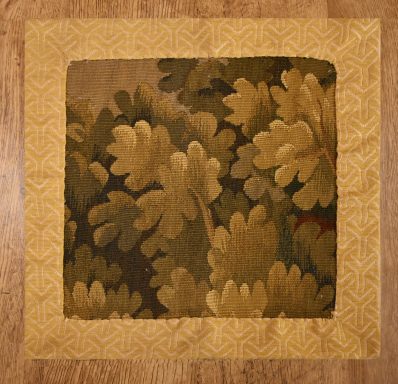 Coussin en Tapisserie d'Aubusson 20e.s - 40x40 - N° 1305