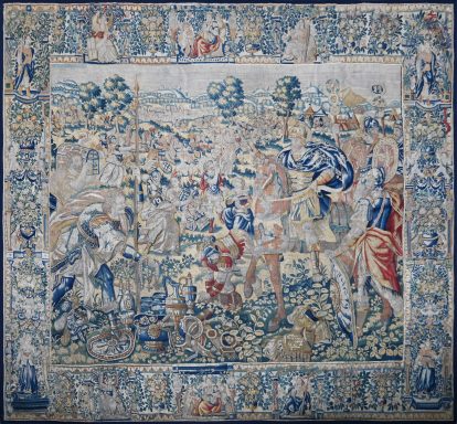 Triomphe Romain - Tapisserie Fine De Bruxelles Du XVIème Siècle