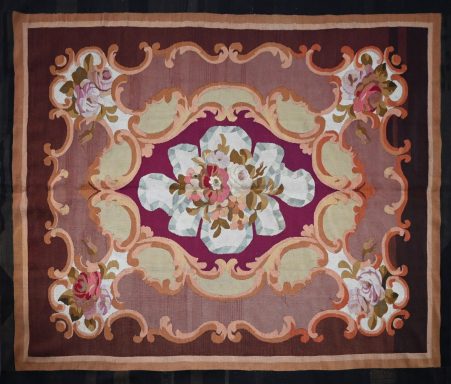 Tapis de bureau d'Aubusson - N° 1645 Tapis Aubusson de bureau