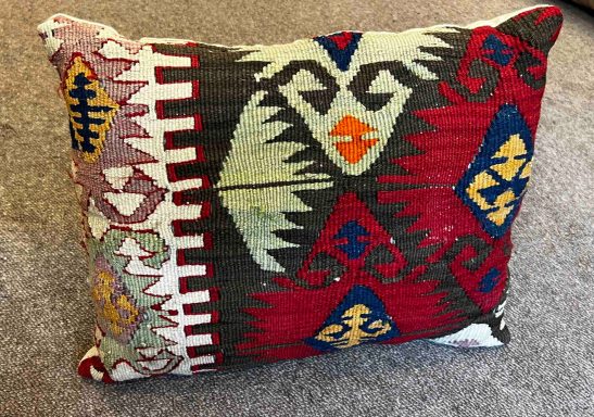 Coussin en kilim - 44x34 - N° 302
