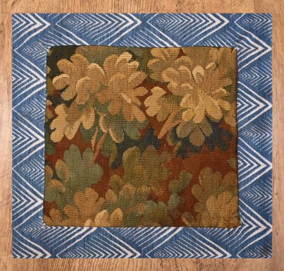 Coussin en Tapisserie d'Aubusson 20e.s - 40x40 - N° 1303