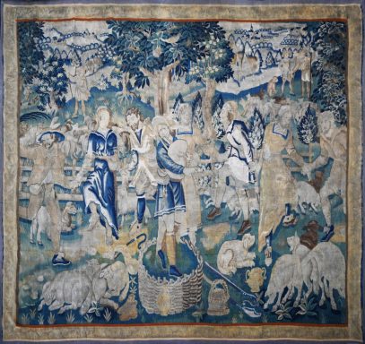 Tapisserie des Flandre XVIIe siècle - N° 1048 Tapisserie des Flandre XVIIe siècle