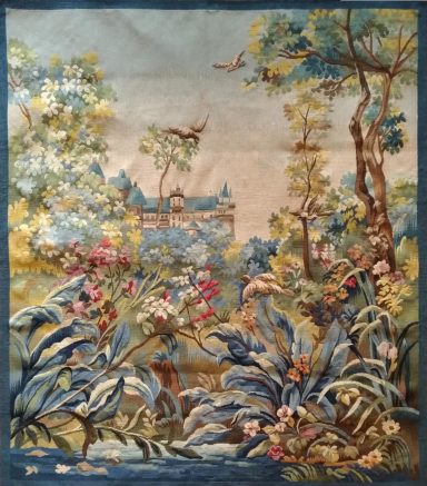 Tapisserie Manufacture Aubusson , Verdure aux Oiseau