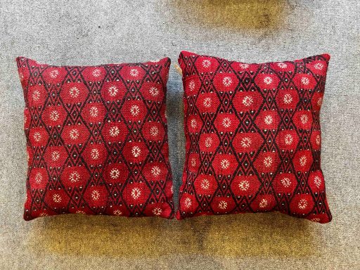 Paire de Coussin en KILIM - 53x47 - N° 310
