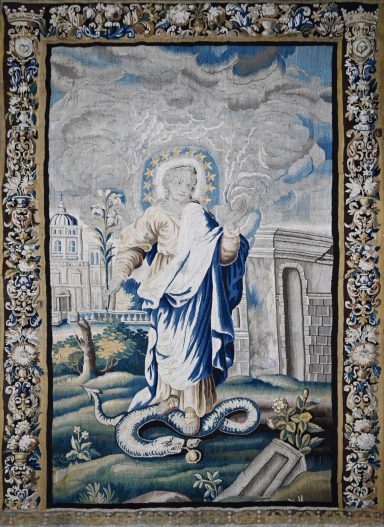 Tapisserie Flandres Biblique 17e siècle