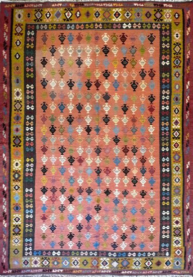 Kilim Ardebil XXe.s - 2m90x2m00 - N° 758
