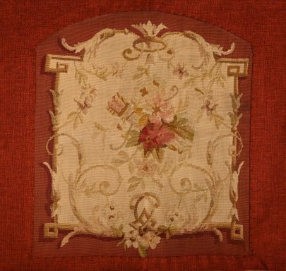 Coussin en Tapisserie d'Aubusson
