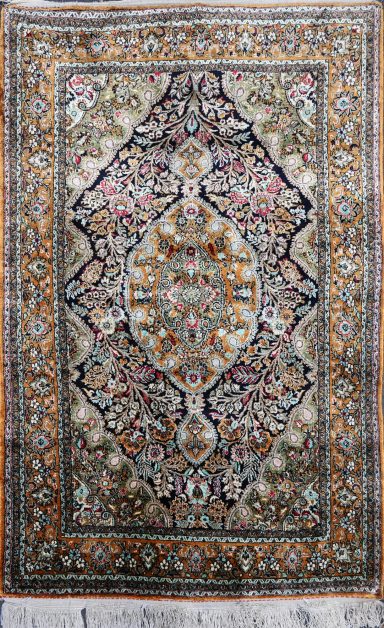 Tapis Persan - soie sur soie