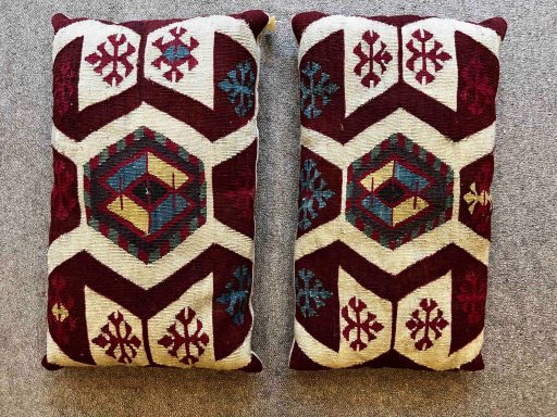 Paire de Coussin en Kilim 60x36 - N° 305
