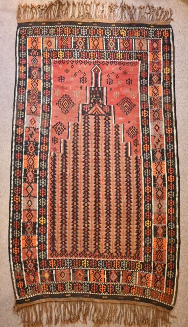 Kilim de Perse Azarbayjan vers 1960 - 2m35x1m55