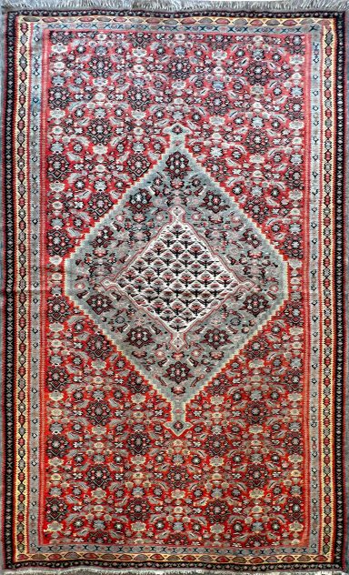 Tapis Senneh en Kilim 19 ème 190 X 120 - N° 661
