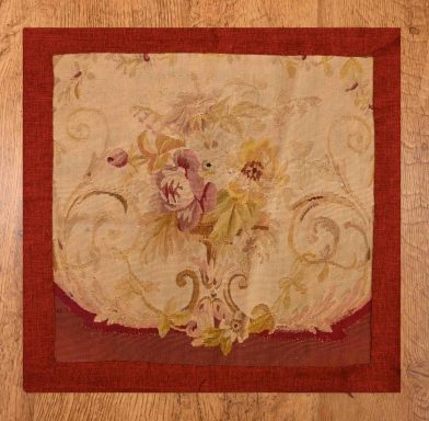 Coussin en Tapisserie d'Aubusson Coussin en Tapisserie d'Aubusson