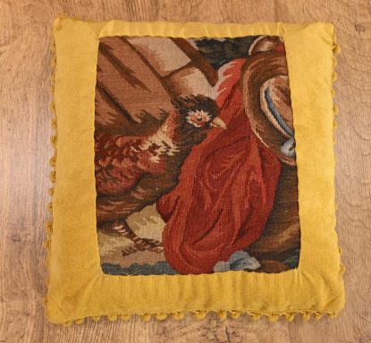 Coussin en Tapisserie d'Aubusson Coussin en Tapisserie d'Aubusson