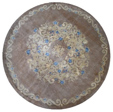 Tapis signé par la maison Jules Leleu - N° 1625 Tapis signé par la maison Jules Leleu