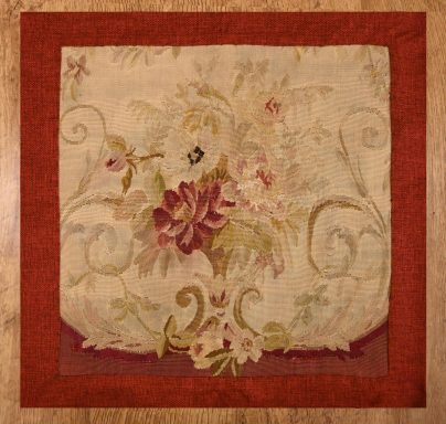 Coussin en Tapisserie d'Aubusson Coussin en Tapisserie d'Aubusson