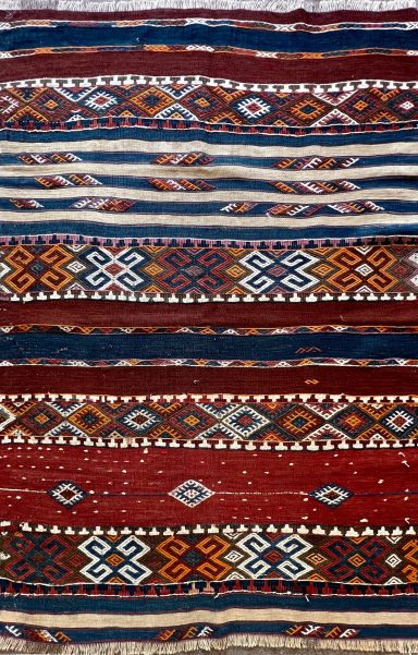 Tapis En Kilim Soumak XIXe.s - 160 X 95 - N° 694
