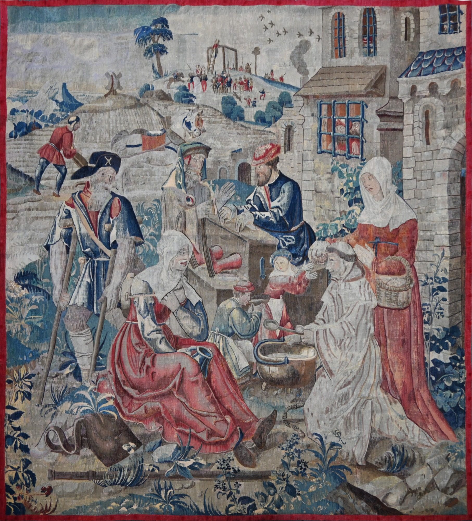 Tapisserie Haute Époque du Moyen Âge Tapisserie Haute Époque du Moyen Âge