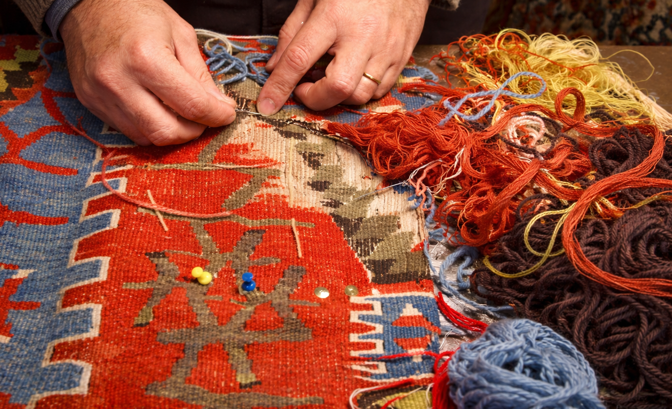 Restauration et Reparation de Tapis et kilim à Paris