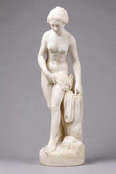 Statuette en marbre blanc — N° 1707 Statuette en marbre blanc