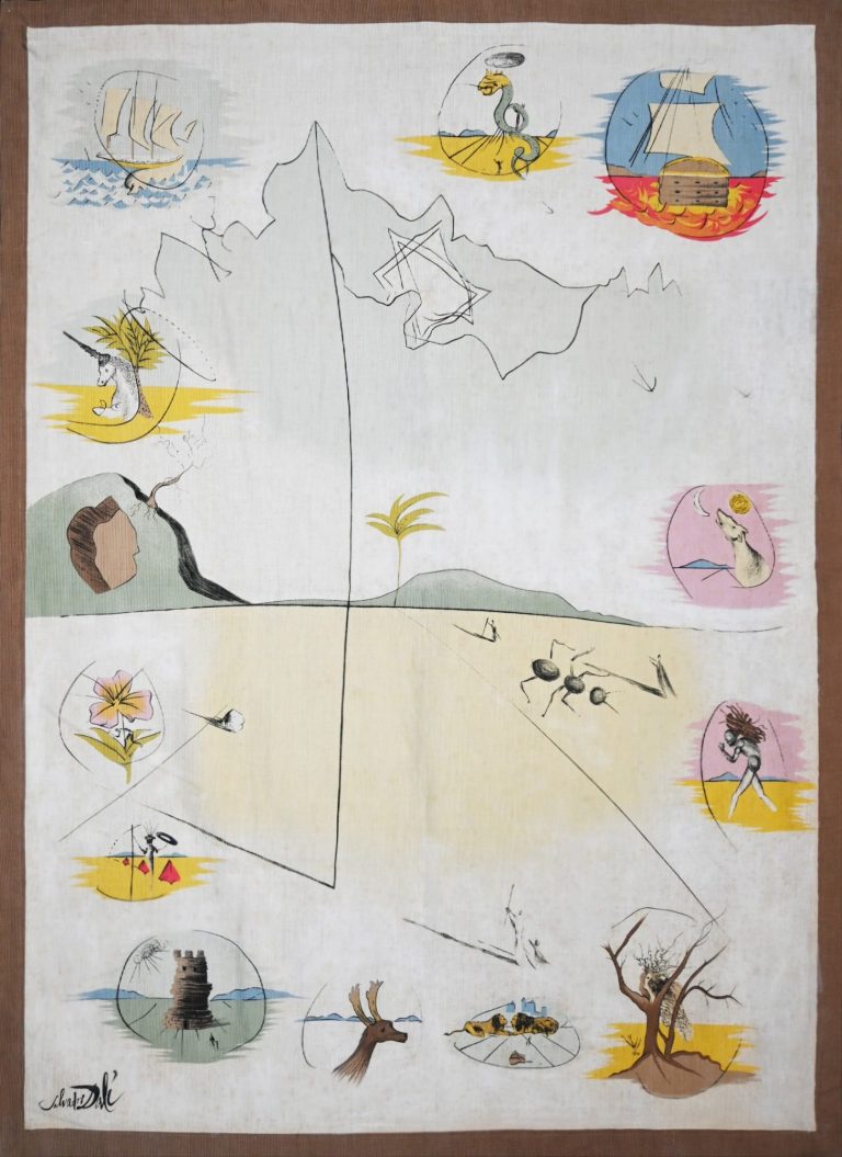 Les 12 tribus d'Israël par Salvador Dalí