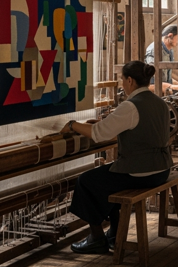 Tapisserie Aubusson est Patrimoine Français