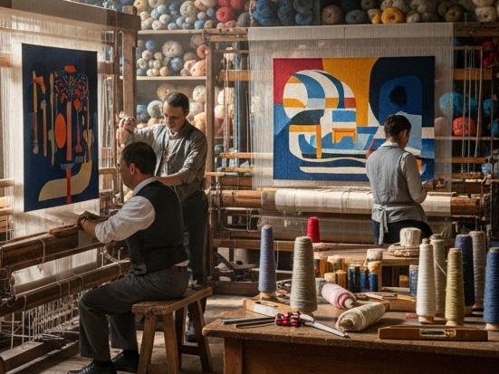 Trésors du Patrimoine Français  Tapisserie