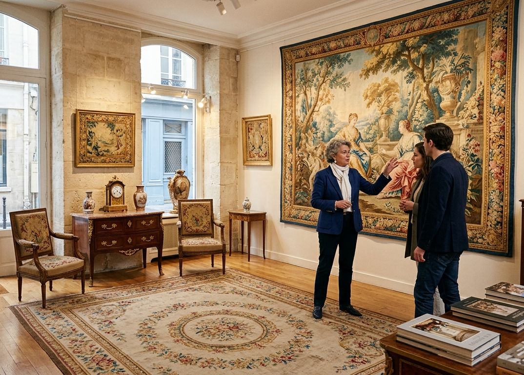 French Restoration Rug & Tapestry Paris | Antique Textiles French Restoration Rug & Tapestry Paris | Antique Textiles